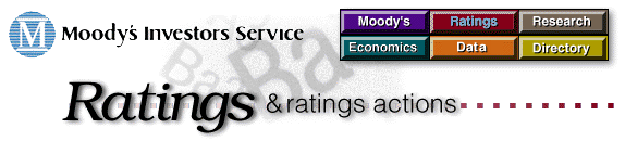 Moody's Investors Service -- Please use the text menu below